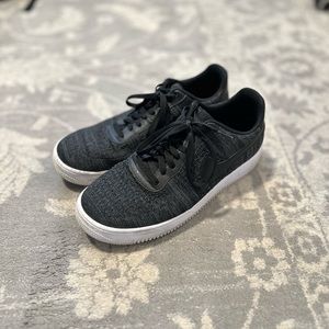 Nike Air Force 1 Flyknit Black Size Men’s 12